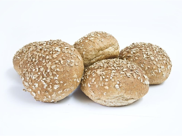 Zachte volkoren broodjes